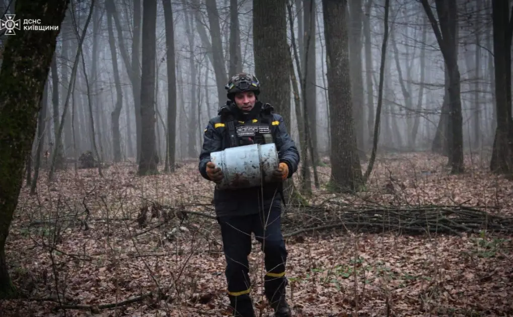 У лісі на Київщині знайшли нерозірваний «шахед»: бойову частину вивезли на підрив - 2