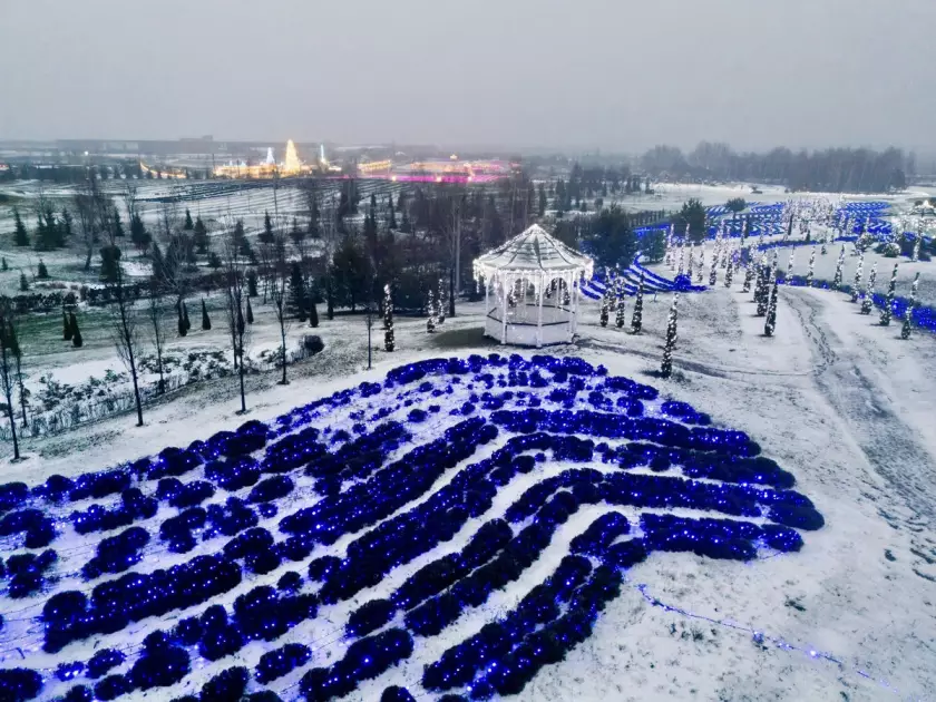 Глінтвейн, фотозони і світло: Добропарк запрошує на фестиваль ілюмінації - 2