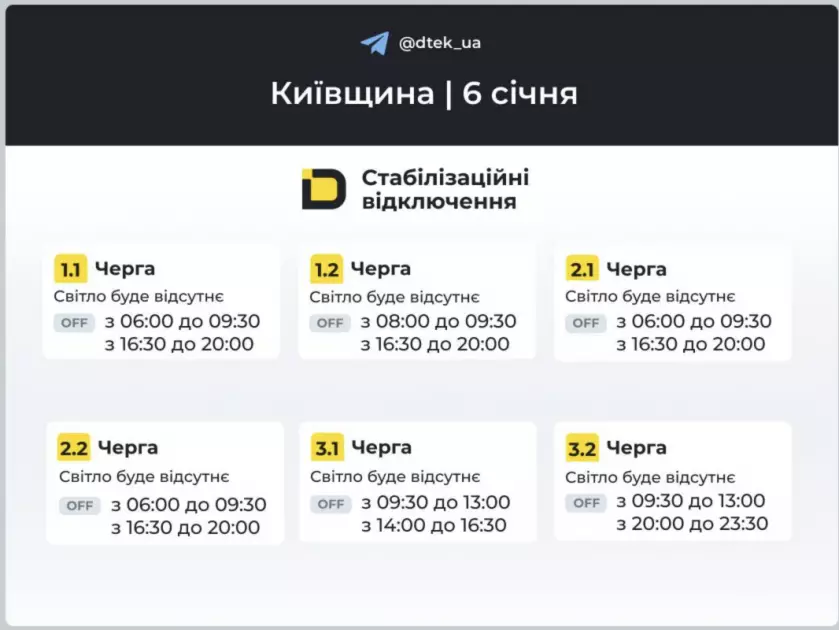 Як у Києві та на Київщині сьогодні відключатимуть світло: актуальні графіки - 3