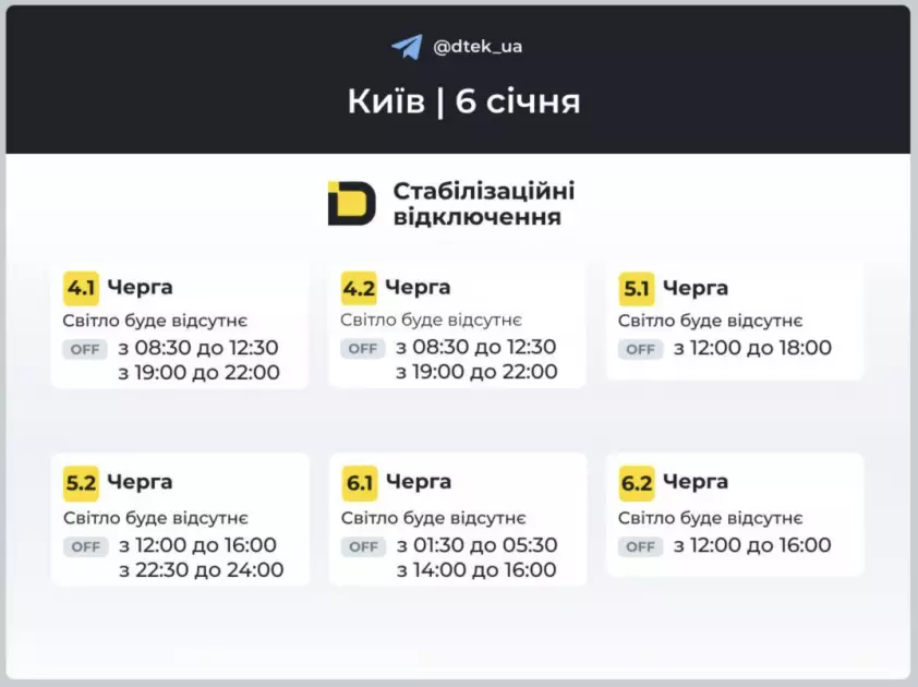 Як у Києві та на Київщині сьогодні відключатимуть світло: актуальні графіки - 2
