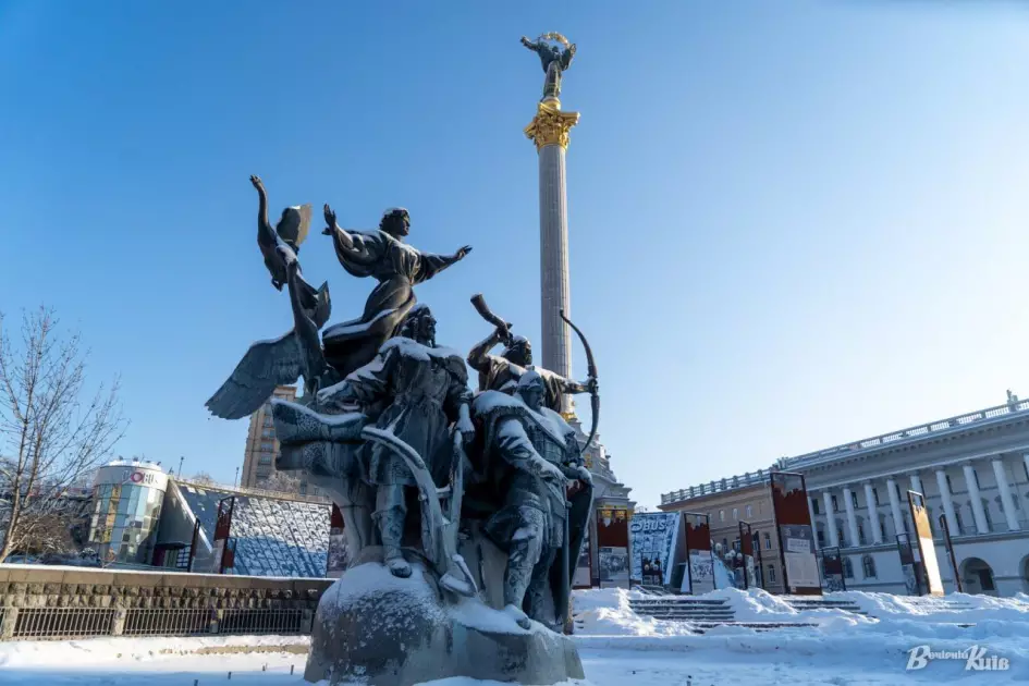 Засніжений Київ попри все: фотохроніка морозних днів. ФОТО - 2