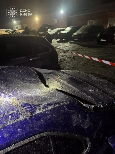 Атака «шахедів» на Київ: у Голосіївському районі пошкоджена багатоповерхівка - 1