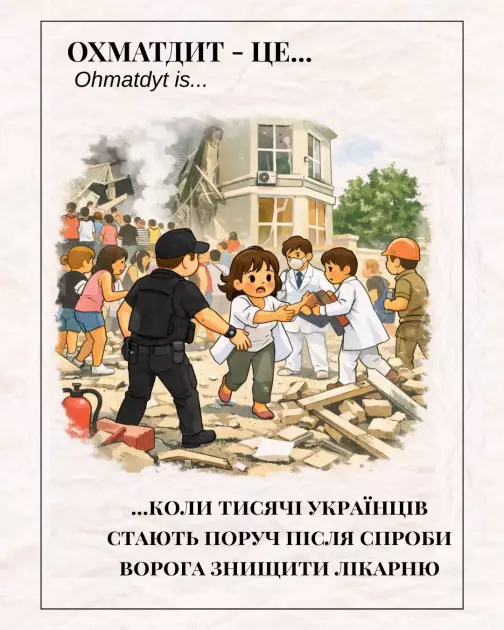 132 роки турботи про дітей: «Охматдит» відзначив річницю особливою серією картинок - 1