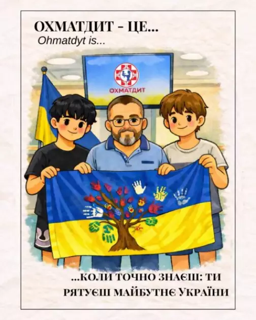 132 роки турботи про дітей: «Охматдит» відзначив річницю особливою серією картинок - 4