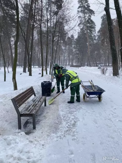 Київ скувала ожеледиця: на дороги вивели понад 100 одиниць техніки - 1