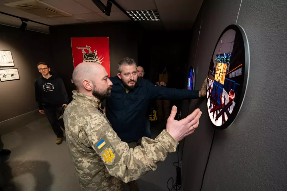Війна і мистецтво: у Музеї історії Києва показали роботи військових-художників - 5