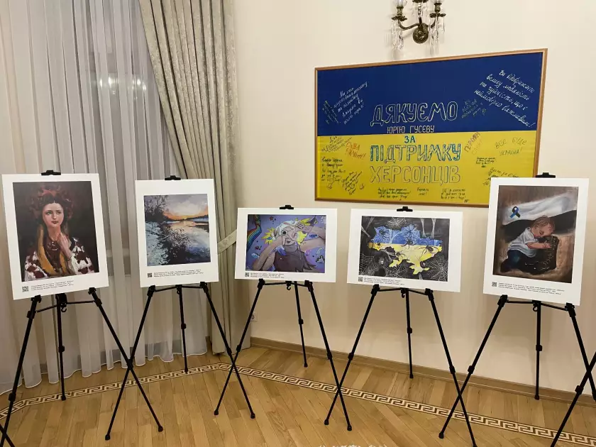 У Баку представили виставку українських художників «Покоління війни» - 3
