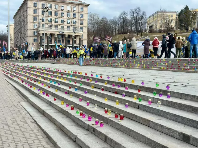 «Не мовчи про полон»: на Майдані Незалежності в Києві зібралися понад 500 родичів військовополонених - 2