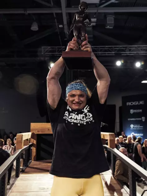 Спортсменка з Київщини Ольга Лящук виграла турнір Arnold Strongwoman Classic 2026 - 1
