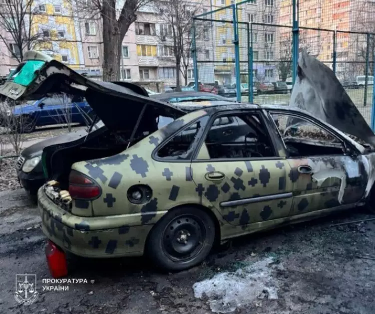 У Києві затримали чотирьох паліїв автівок військових на замовлення російських кураторів - 1