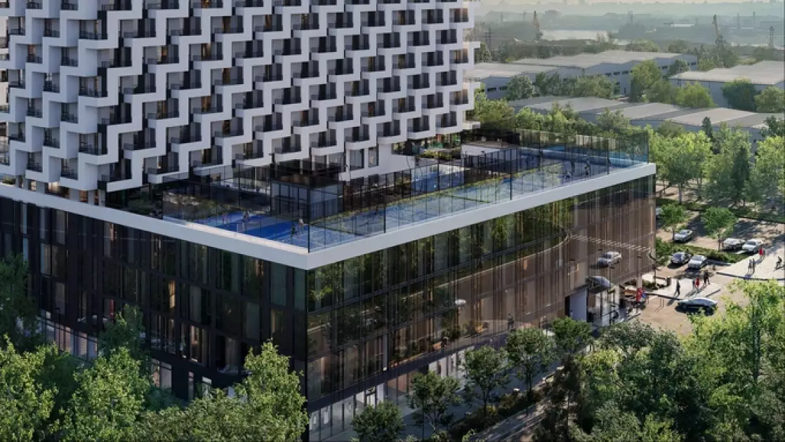 У Києві зводять перший в Україні ком’юніті-готель: житло, бізнес і розваги в одному - 1
