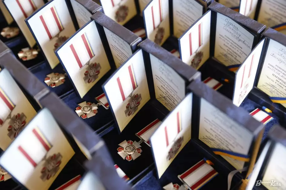 Кличко відзначив нацгвардійців у Києві: 53 військові отримали нагороди від столиці - 6