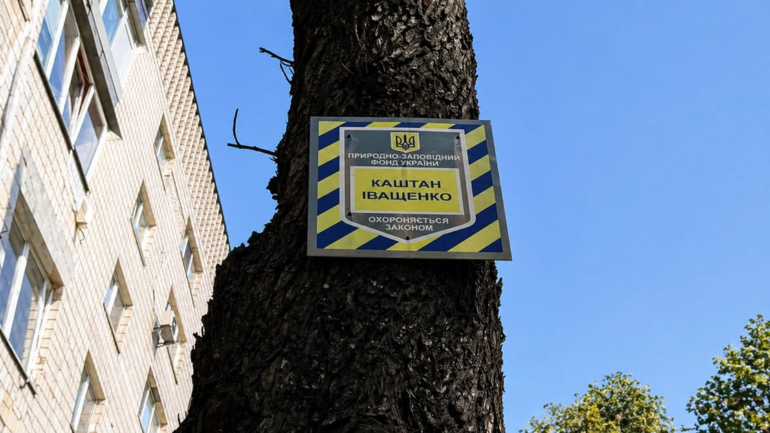 Буревій на Печерську знищив 150-річний каштан Іващенка - 1