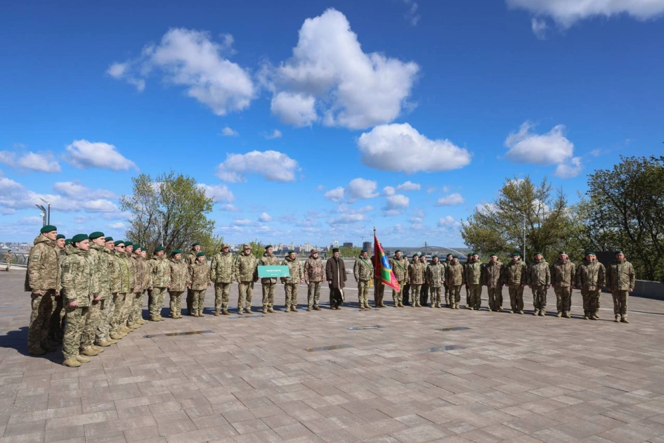 Біля Арки Свободи у Києві відкрили пам’ятний знак бойових підрозділів ДПСУ - 2