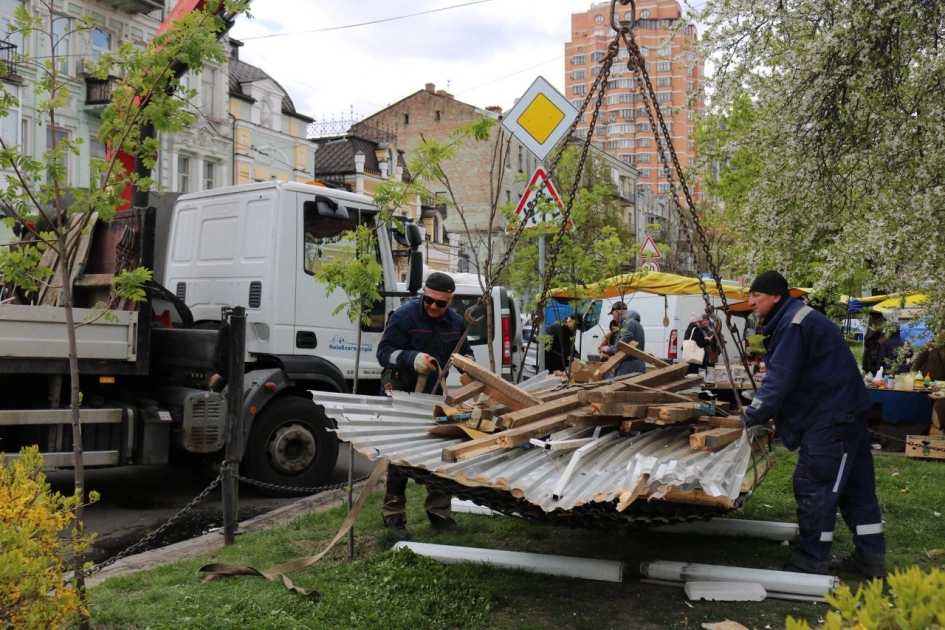 У Києві за тиждень демонтували понад 60 МАФів: де найбільше прибрали незаконних споруд - 1