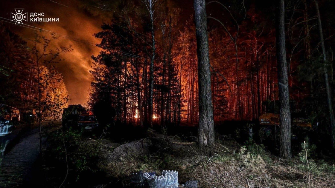 У Зоні відчуження ліквідовують масштабну лісову пожежу: вогонь охопив 1200 гектарів - 1