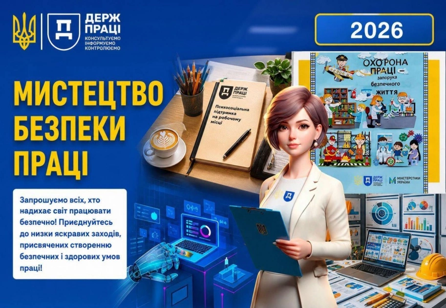 Безпека як мистецтво: Держпраці запускає всеукраїнський конкурс-2026 - 1