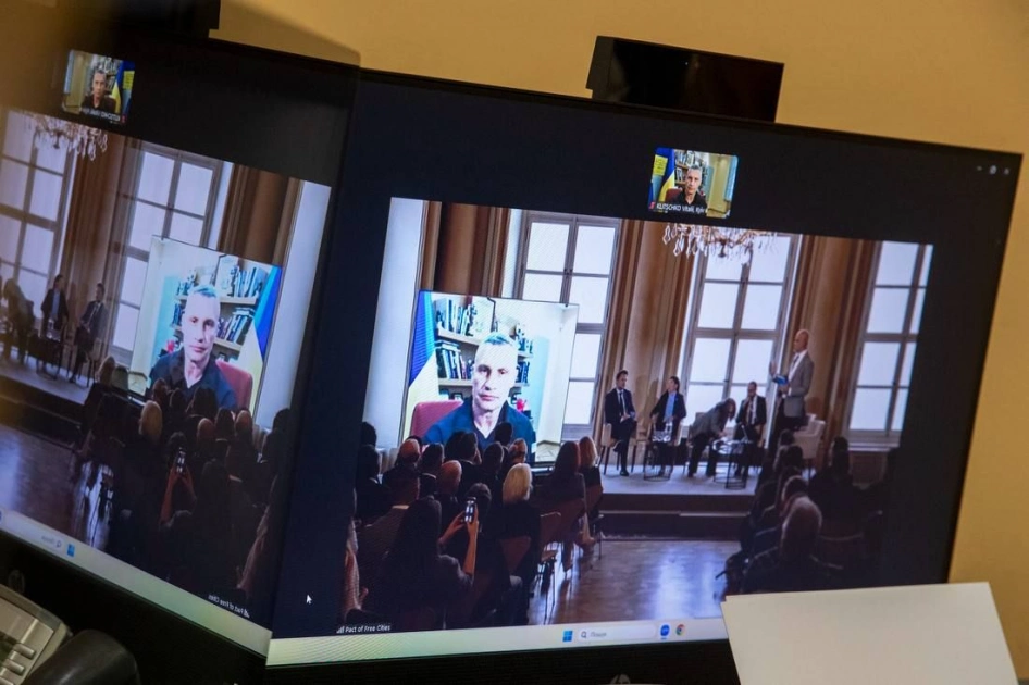 Кличко виступив на саміті Пакту вільних міст: безпека громад і досвід Києва під час війни - 2