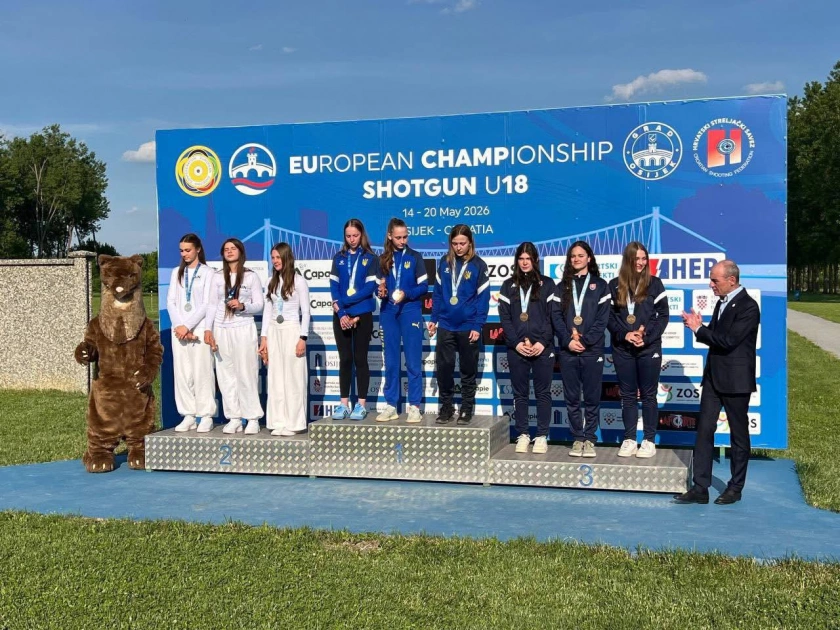 Спортсменки з Київщини стали чемпіонками Європи U-18 зі стендової стрільби - 1