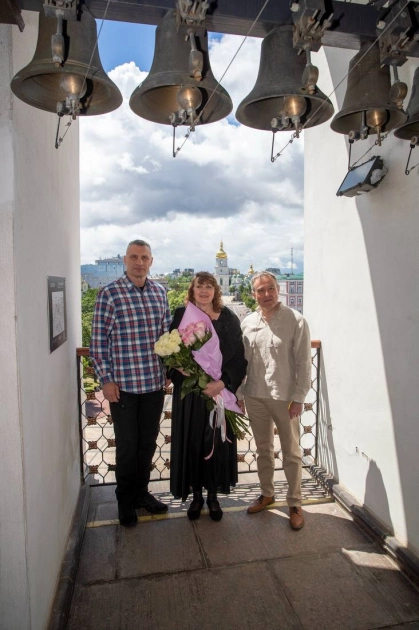 У Києві відкрили оновлену Бельгійську алею та презентували артоб’єкт «Український щит» - 3