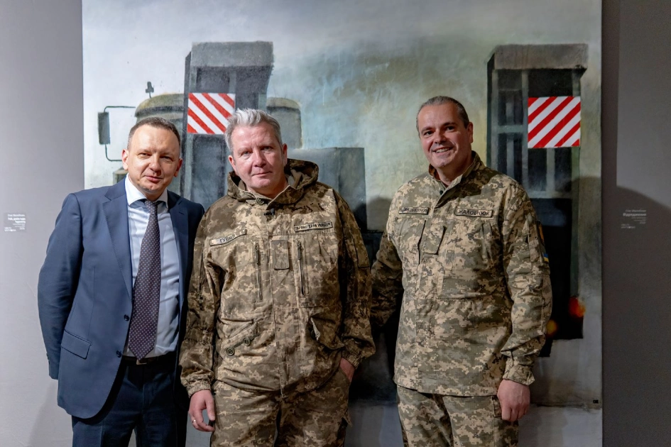 У Києві відкрили виставку військових художників «Новий мілітарний пейзаж» - 1