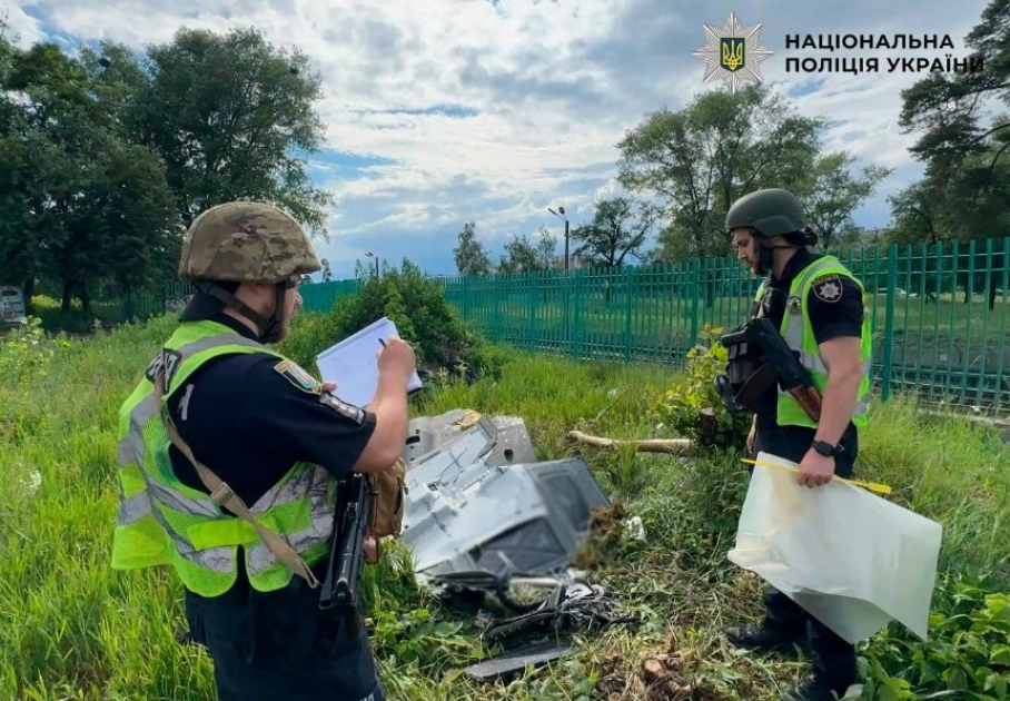У Києві в Деснянському районі виявили російський дрон «Герань-2» із бойовою частиною - 1