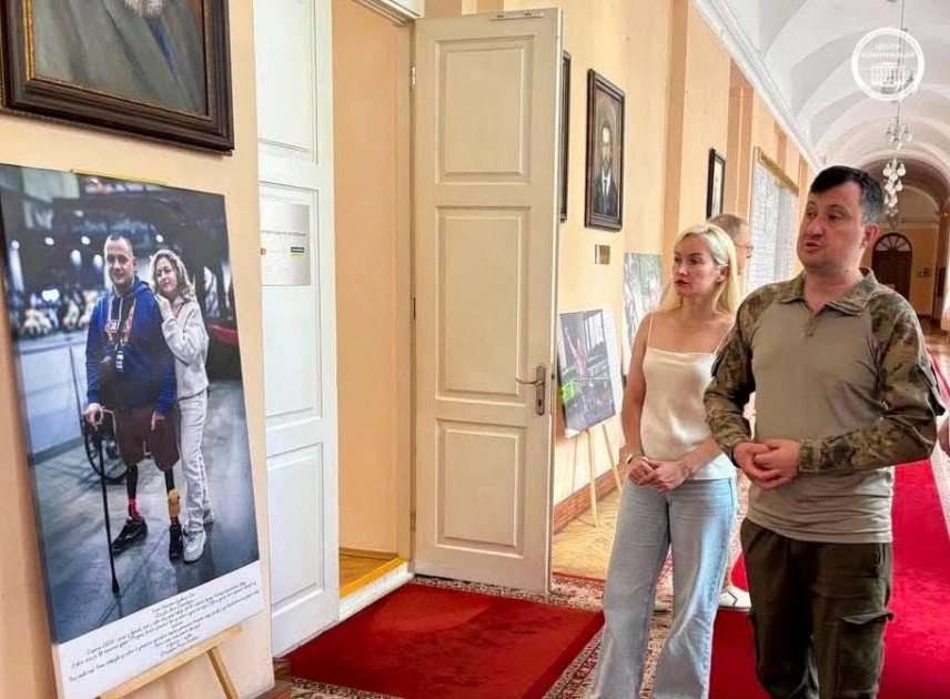 У КНУ відкрили фотовиставку про життя ветеранів після фронту: 21 історія без стереотипів - 1