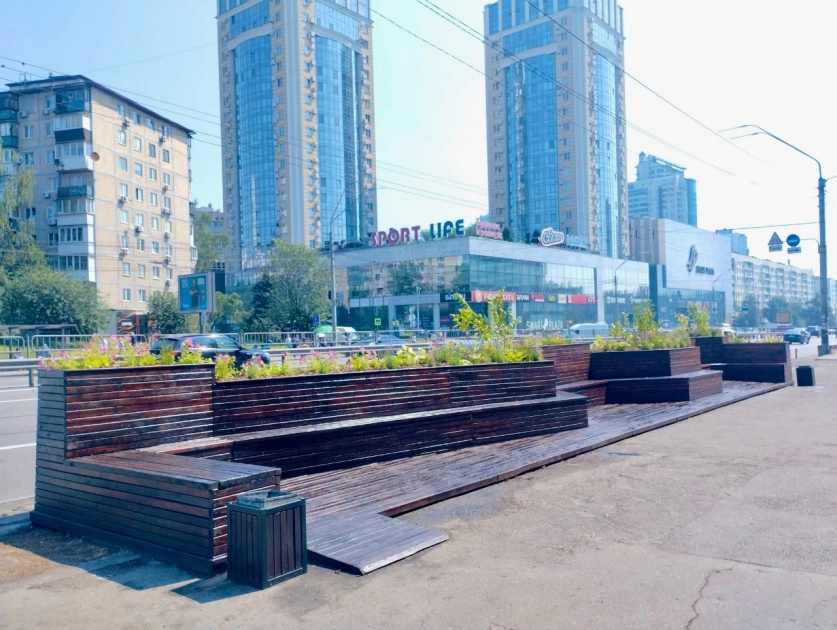 У двох районах Києва облаштовують зелені зони після демонтажу МАФів - 1