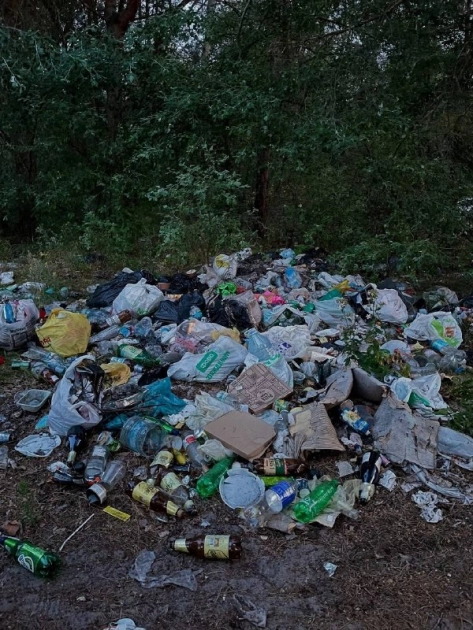 Після вихідних пляж біля Києва засипали сміттям: популярна локація в Лютежі перетворилася на звалище - 1