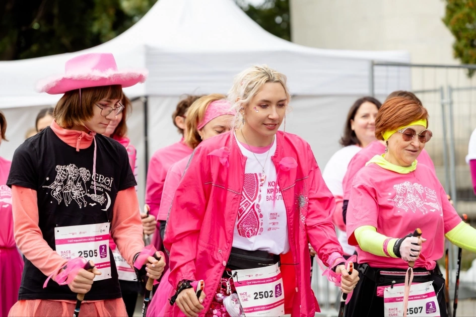 У Києві та Львові проведуть Race for the Cure 2026 на підтримку жінок з раком грудної залози - 1